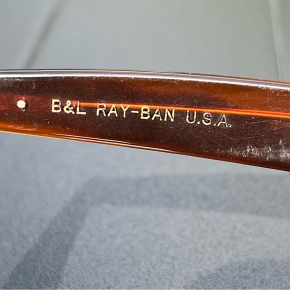 RARE VTG RAY BAN B & L WAYFARER II Tortoise Shell G15 Lens USA Sunglasses OS - Picture 14 of 16